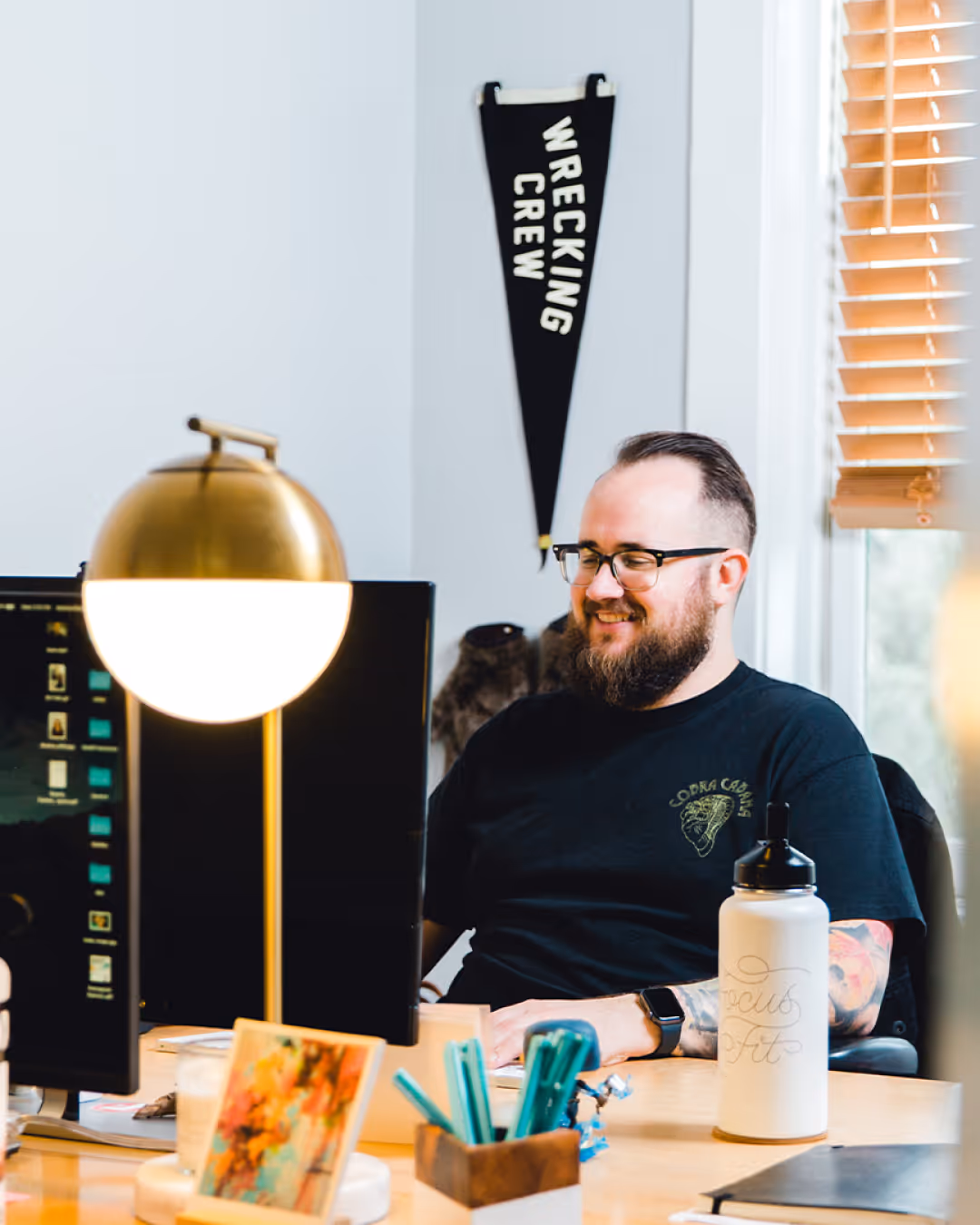 Will in an office