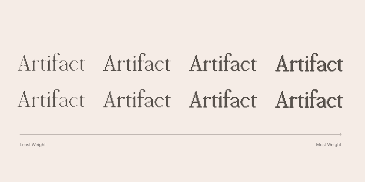 Artifact refinement