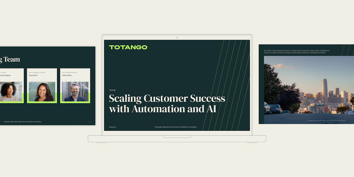 Totango Slide Deck2